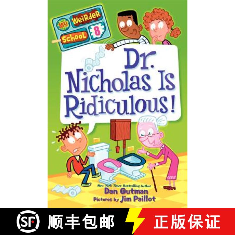 【3-4周达】My Weirder School #8: Dr. Nicholas Is Ridiculous! [9780062042187]