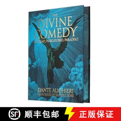 【3-4周达】精装 Dante's The Divine Comedy - Inferno, Purgatorio, Paradiso: Illustrated by Gustave Dore [9781398848740]