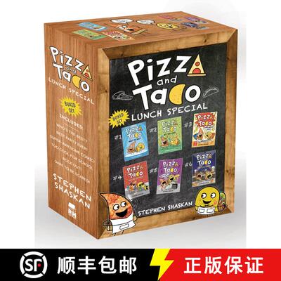 【3-4周达】Pizza and Taco Lunch Special: 6-Book Boxed Set: Pizza and Taco: Who's the Best?; Pizza and... [9780593704226]
