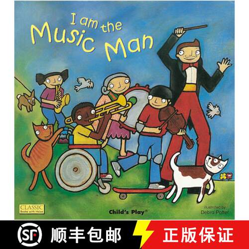 【3-4周达】I Am the Music Man [9781846430107]