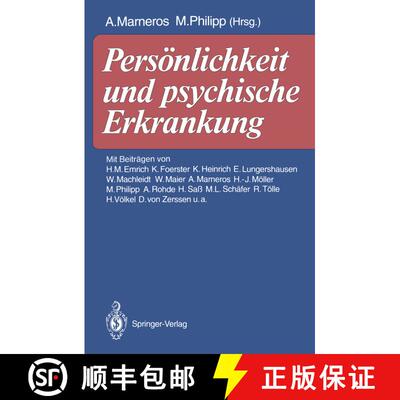 【3-4周达】Persönlichkeit und psychische Erkrankung : Festschrift zum 60. Geburtstag von U. H. Peters [9783642772719]