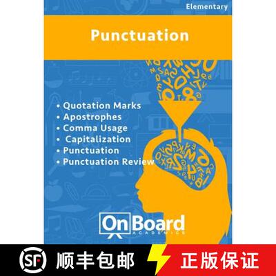 【3-4周达】Punctuation: Quotation Marks, Apostrophes, Comma Usage, Capitalization, Punctuation, Punct... [9781630960391]
