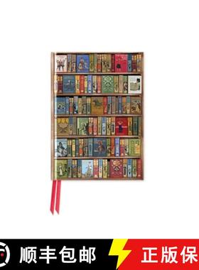 【3-4周达】Bodleian Libraries: High Jinks Bookshelves (Foiled Pocket Journal) [9781786646255]