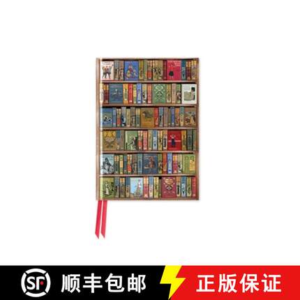 【3-4周达】Bodleian Libraries: High Jinks Bookshelves (Foiled Pocket Journal) [9781786646255]