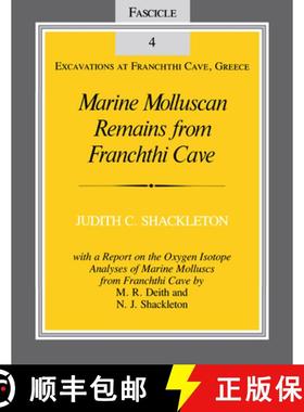 【3-4周达】Marine Molluscan Remains from Franchthi Cave: Excavations at Franchthi Cave, Greece Fascic... [9780253319760]