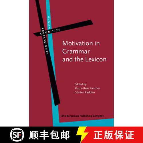 【3-4周达】精装 Motivation in Grammar and the Lexicon [9789027223814]