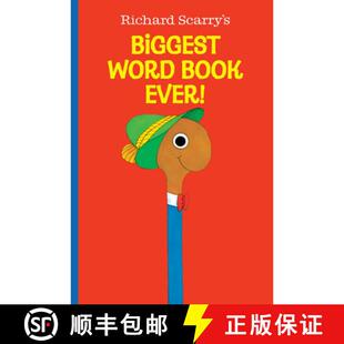 现货 【超大书】理查德·斯凯瑞启蒙单词大书 Richard Scarry's Biggest Word Book Ever [9780394873749]