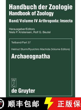 预订 Handbook of Zoology/ Handbuch der Zoologie, Tlbd/Part 37, Archaeognatha [9783110170580]
