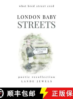 【3-4周达】LONDON BABY STREETS : what bred street cred [9781739211578]