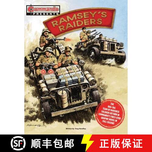 【3-4周达】Commando Presents: Ramsey's Raiders Vol. 1 [9781845357474]