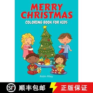 Book Jolly Merry Coloring San... 预订 Trees for Christmas Pages Fun Kids 9781951382124 with
