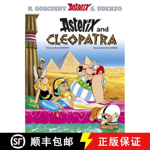 【3-4周达】精装 Asterix: Asterix and Cleopatra: Album 6 [9780752866062]
