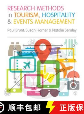 【3-4周达】Research Methods in Tourism, Hospitality and Events Management [9781473919150]