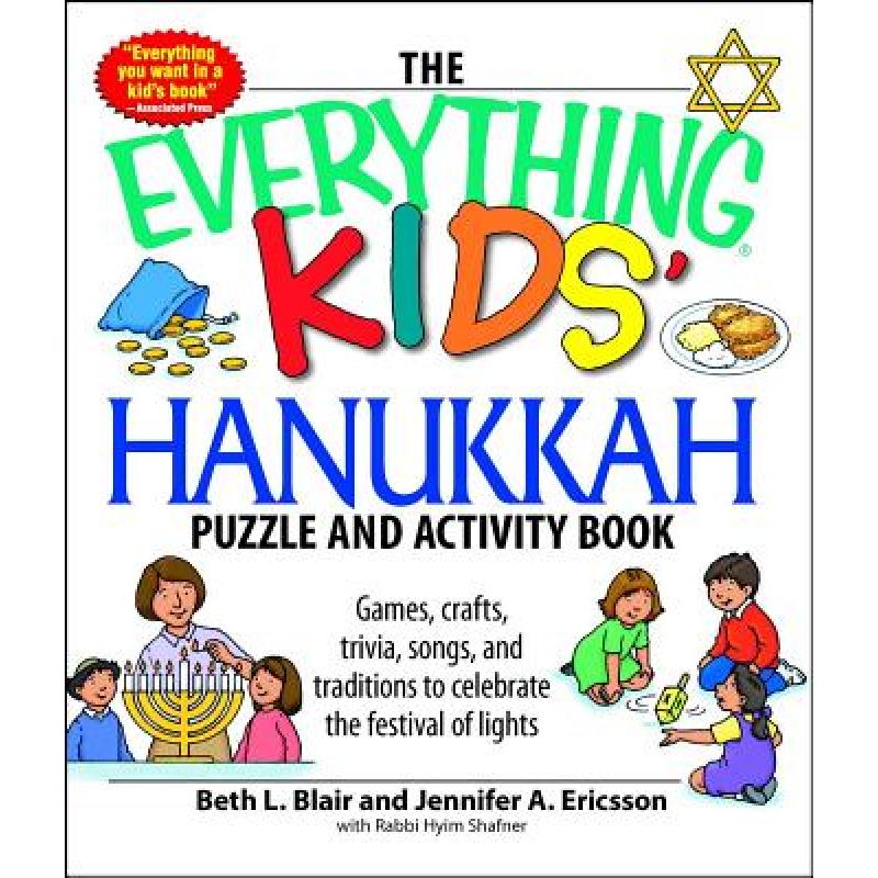 预订 the everything kids hanukkah puzzle. [9781598697889]