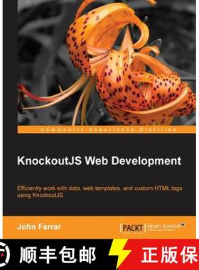预订 KnockoutJS Web Development [9781782161028]