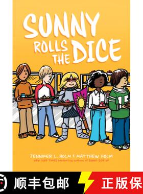 【3-4周达】Sunny Rolls the Dice: A Graphic Novel (Sunny #3) (Library Edition) [9781338233155]