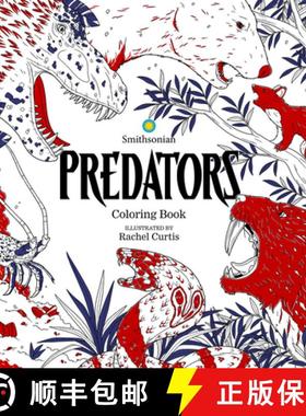 【3-4周达】Predators: A Smithsonian Coloring Book [9781684059188]