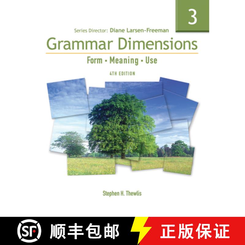 【3-4周达】Grammar Dimensions 3: Form, Meaning, Use [With Access Code] [With Access Code] [9781413027426]