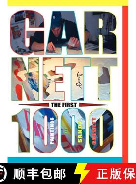 【3-4周达】The First 1000 Paintings of Sandy Garnett [9780982234877]
