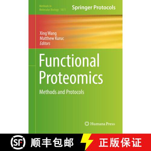 【3-4周达】精装 Functional Proteomics : Methods and Protocols [9781493988136]
