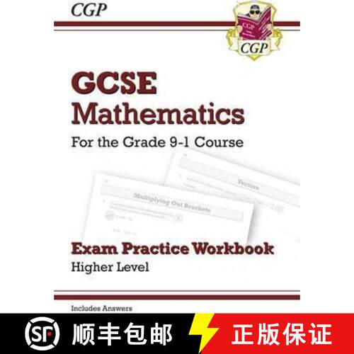 【3-4周达】GCSE Maths Exam Practice Workbook: Higher - for the Grade 9-1 Course (includes Answers) [9781782943853]
