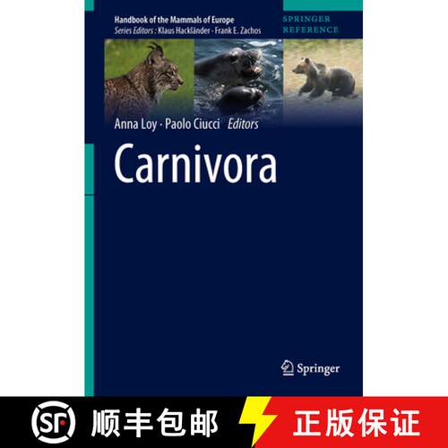 【3-4周达】精装 Carnivora [9783030440343]
