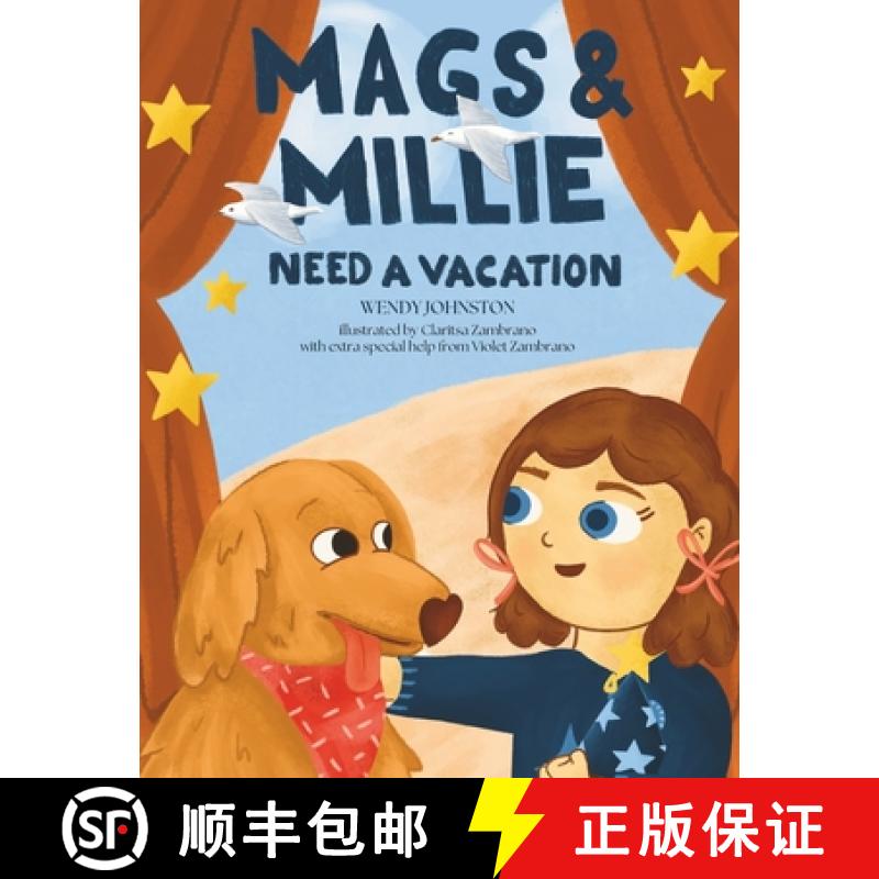【2-3周达】Mags & Millie: Need a Vacation [9798218505806]