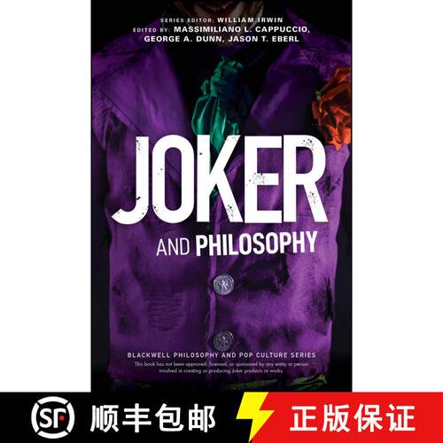 【3-4周达】Joker and Philosophy – Why So Serious? [9781394198474]