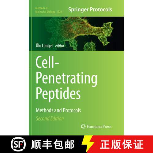 【3-4周达】Cell-Penetrating Peptides: Methods and Protocols (Softcover reprint of the original 2nd ed... [9781493949625]
