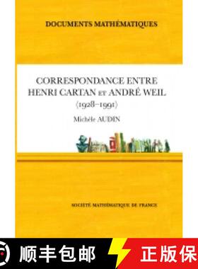 预订 Correspondance entre Henri Cartan et André Weil (1928-1991) 法国数学学会 [9782856293140]