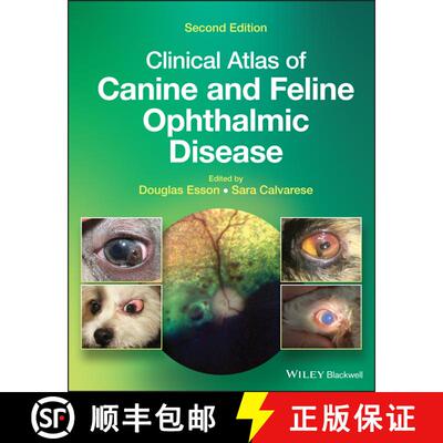 【3-4周达】Clinical Atlas of Canine and Feline Ophthalmic Dis ease (2nd Edition) [9781119665847]
