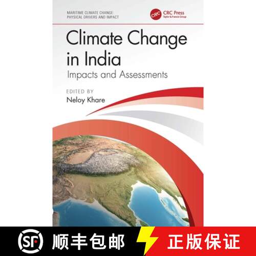 【3-4周达】精装 Climate Change in India: Impacts and Assessments [9781032780375]