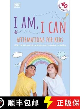 【3-4周达】I Am, I Can: Affirmations Flash Cards for Kids : with Motivational Mantras and Creative Ac... [9780241467503]