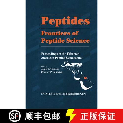 【3-4周达】精装 Peptides Frontiers of Peptide Science: - Frontiers of Peptide Science; Proceedings of... [9780792351603]