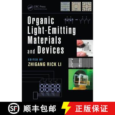 【3-4周达】精装 Organic Light-Emitting Materials and Devices [9781439882238]