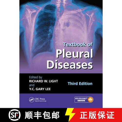 【3-4周达】精装 Textbook of Pleural Diseases [9781482222500]