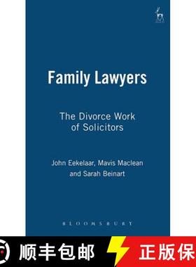 预订 Family Lawyers: How Solicitors Deal with Divorcing Clients [9781841131856]