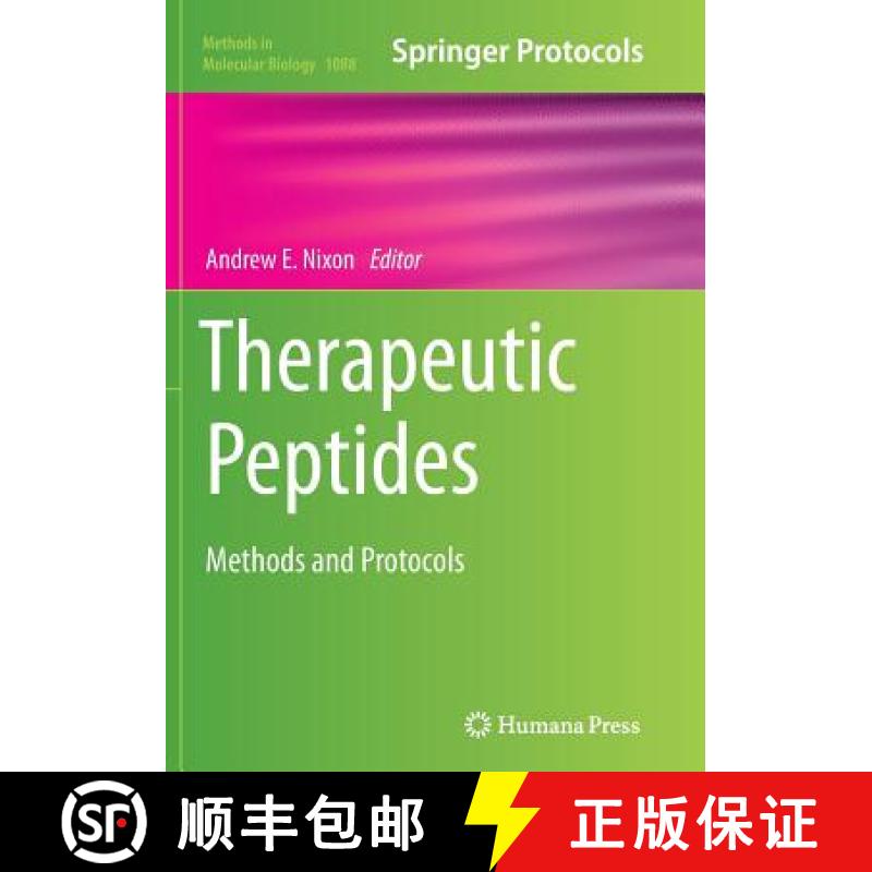 【3-4周达】Therapeutic Peptides : Methods and Protocols [9781493957125]