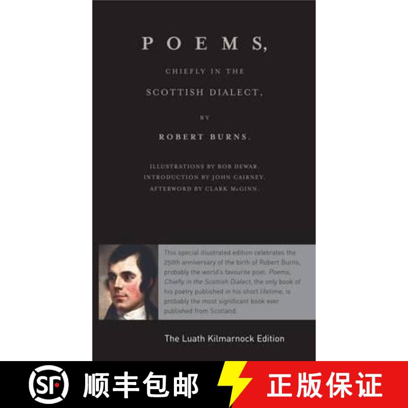 【3-4周达】Poems, Chiefly in the Scottish Dialect: The Luath Kilmarnock Edition [9781910021514]