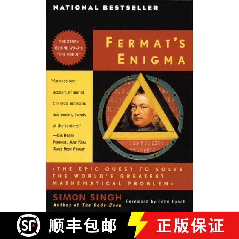 【3-4周达】Fermat's Enigma: The Epic Quest to Solve the World's Greatest Mathematical Problem [9780385493628]
