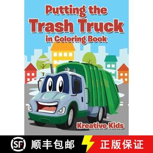 【3-4周达】Putting the Trash Truck in Coloring Book [9781683774433]