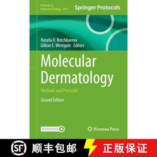 【3-4周达】精装 Molecular Dermatology: Methods and Protocols (Second Edition 2026) [9781071652527]