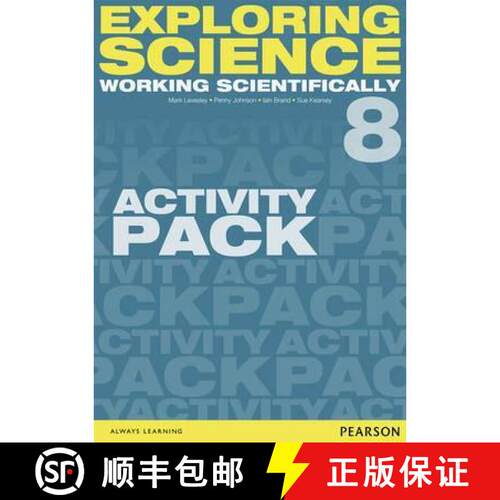 【3-4周达】Exploring Science: Working Scientifically Activity Pack Year 8 [9781447959403]