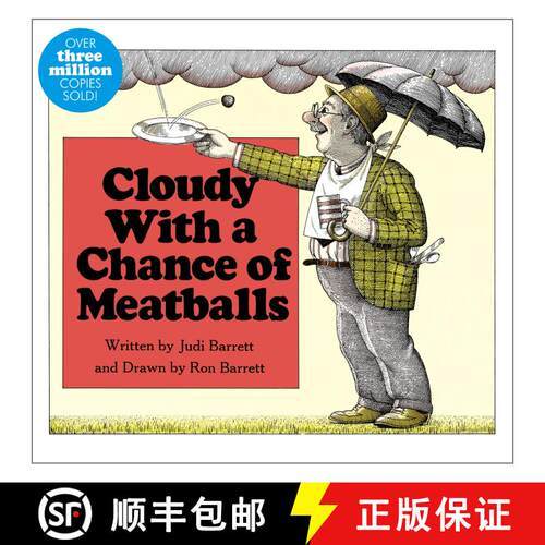 【3-4周达】Cloudy With a Chance of Meatballs [9781442430235]