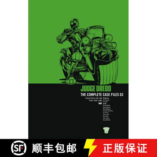 【3-4周达】Judge Dredd: The Complete Case Files 03, 3 [9781907519772]