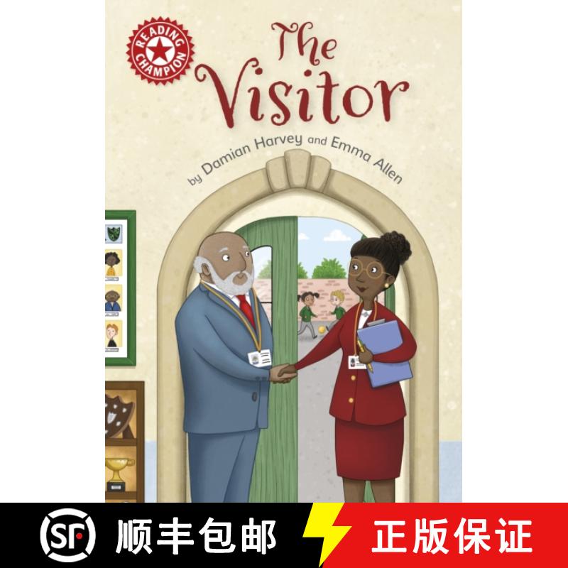 【2-3周达】Reading Champion: The Visitor: Independent Reading Red 2 [9781445176277]