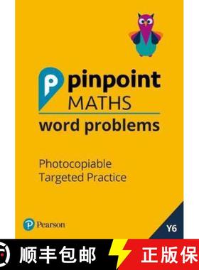 【3-4周达】Pinpoint Maths Word Problems Year 6 Teacher Book: Photocopiable Targeted Practice [9781292290805]