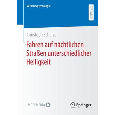 【4周达】Fahren auf naechtlichen Strassen unterschiedlicher Helligkeit [9783658389383]