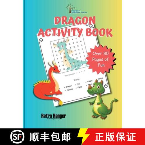 【3-4周达】Hidden Hollow Tales Dragon Activity Book [9781088257029]
