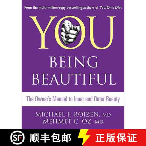 【3-4周达】You: Being Beautiful: The Owner's Manual to Inner and Outer Beauty [9780007300877]